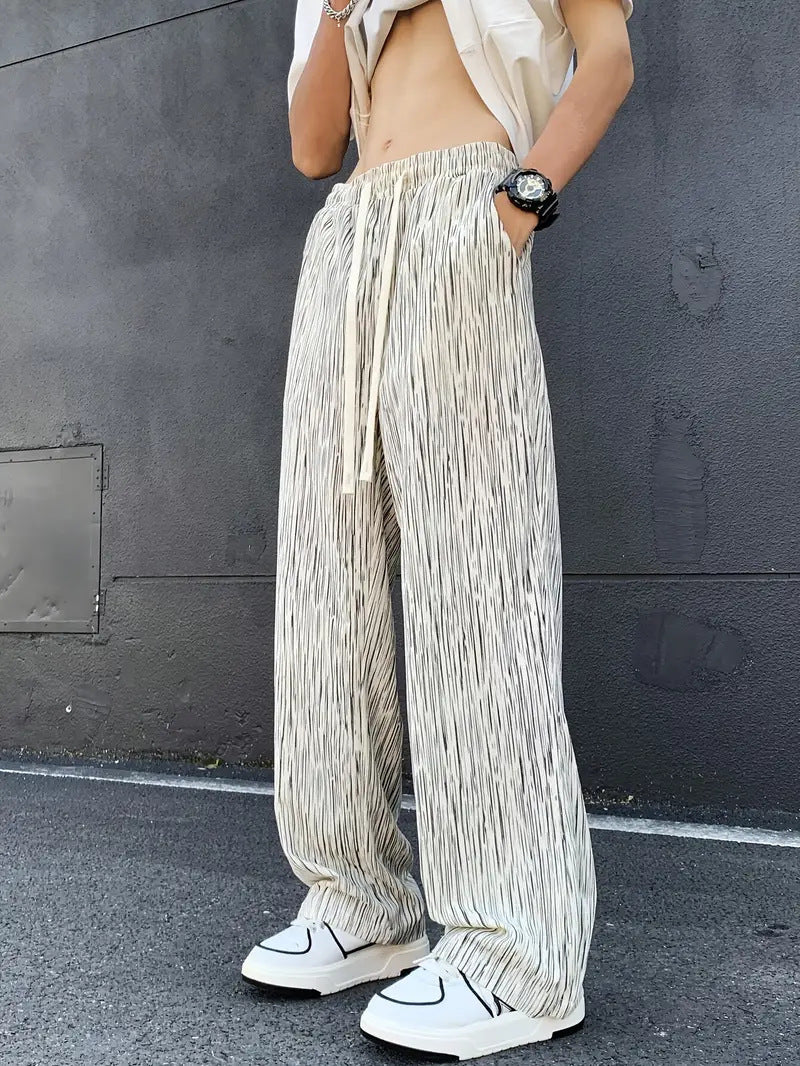 Unisex 3D Print Straight-Leg Pants