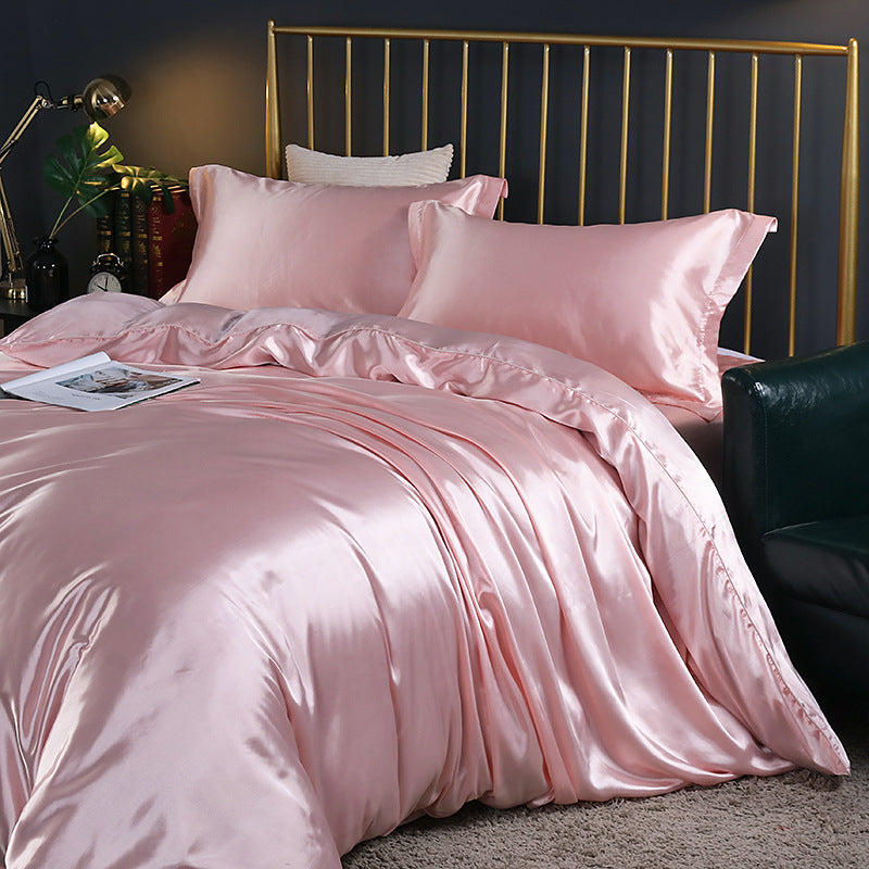 Reversible Satin Bedding Set