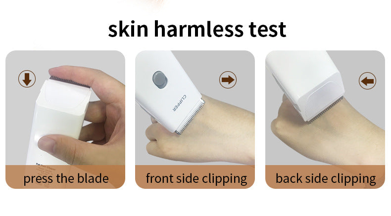 Rechargeable Waterproof Pet Hair Trimmer