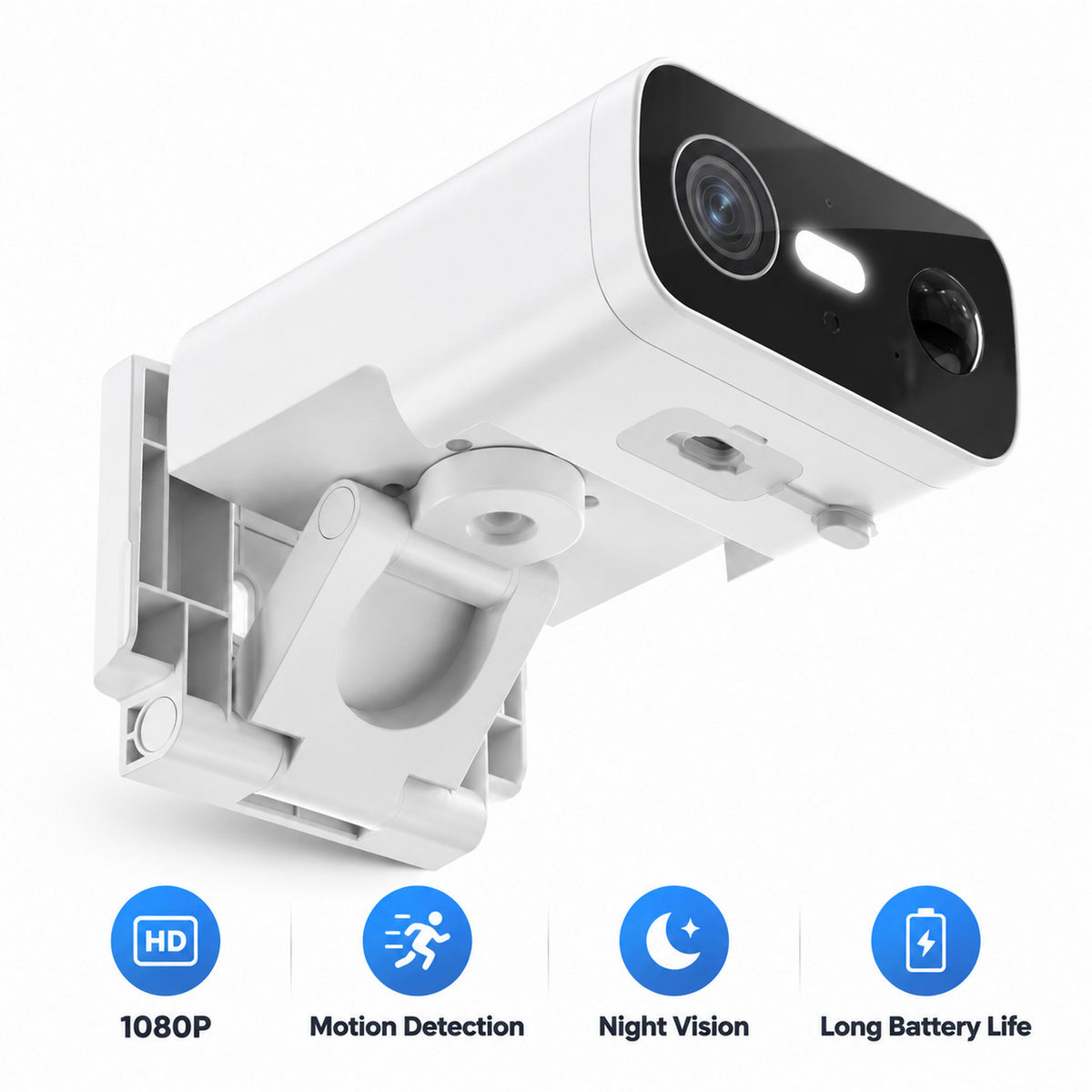 Dual Lens Solar WiFi Security Camera