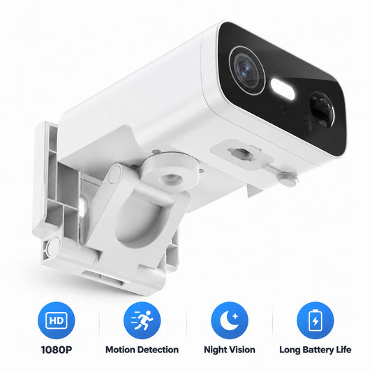 Dual Lens Solar WiFi Security Camera