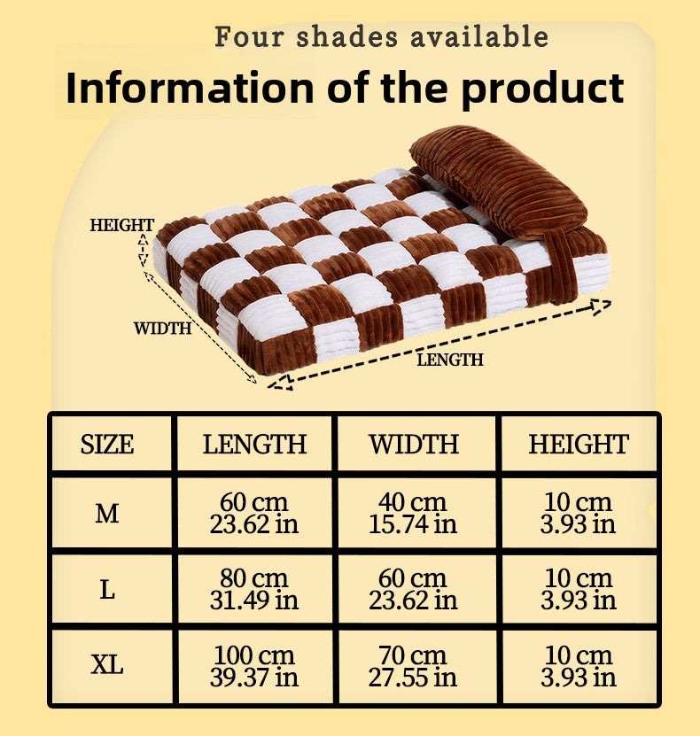 Orthopedic Pet Bed Cushion
