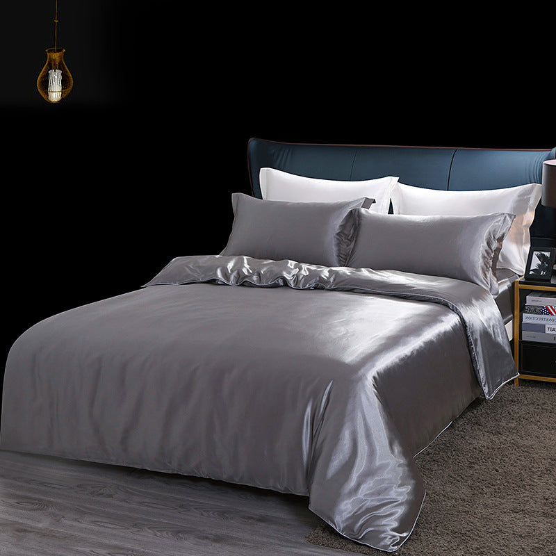 Reversible Satin Bedding Set