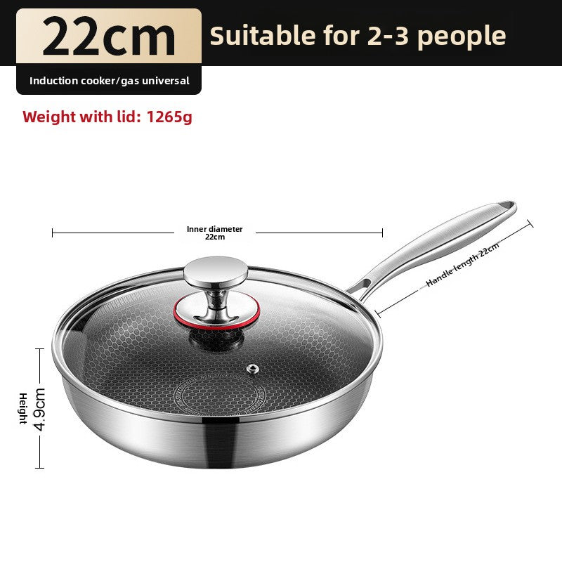 Titanium-Infused Non-Stick Frying Pan