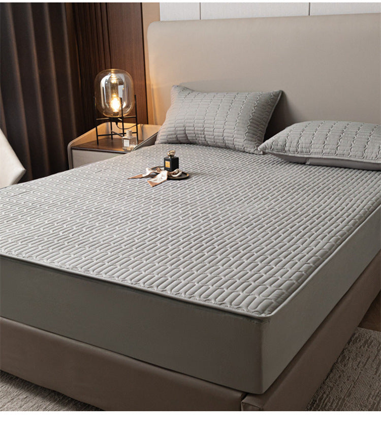 Six-Sided Waterproof Fitted Mattress Cover