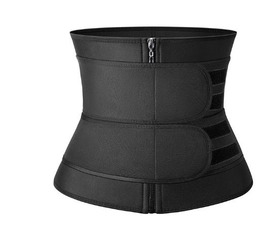 Adjustable Waist Support Compression Belt in Black Dual-Belt Ver2.0