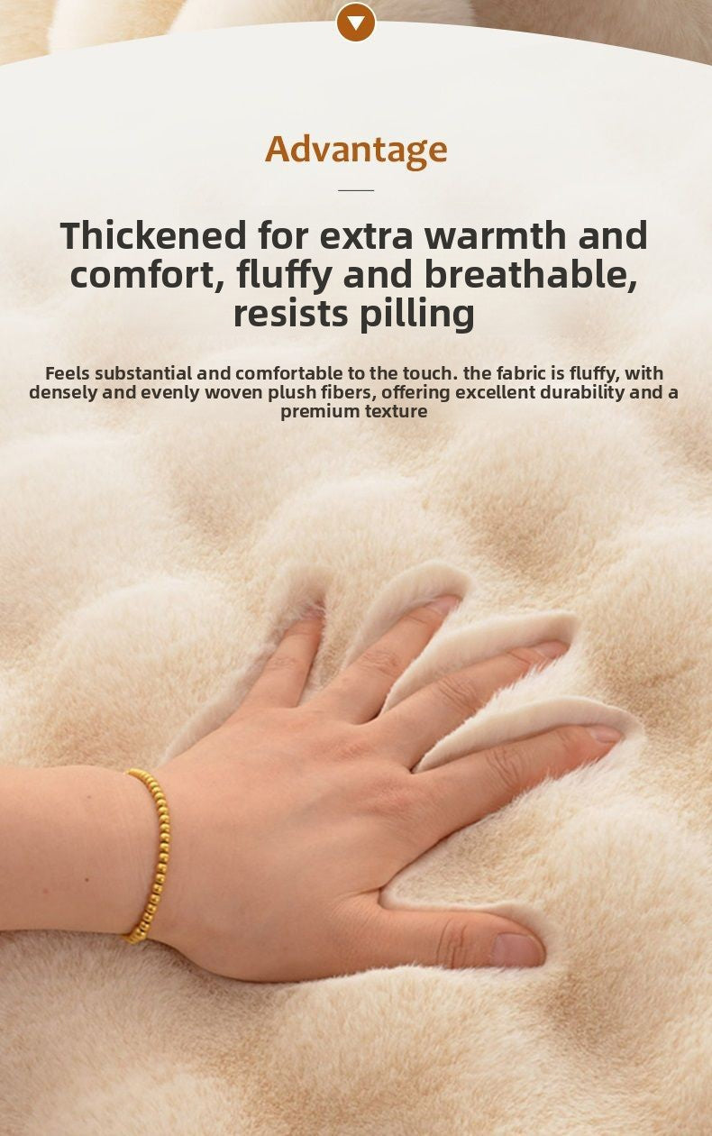 Thick Plush Pet Bed Pad