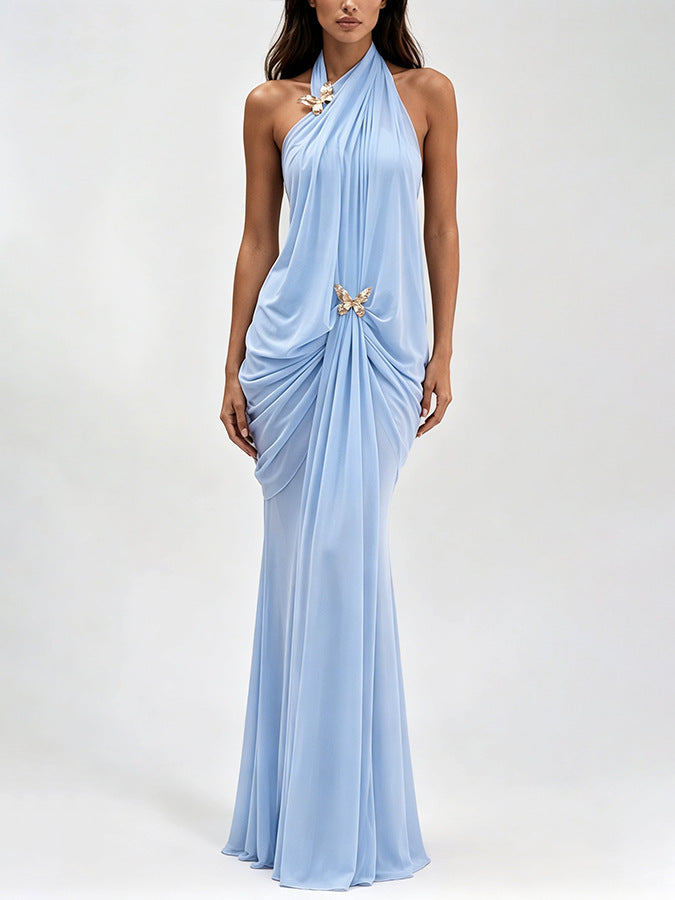 Women's Off-Shoulder Butterfly Bodycon Dress