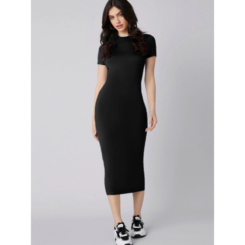 Body Contour Knitted Dress