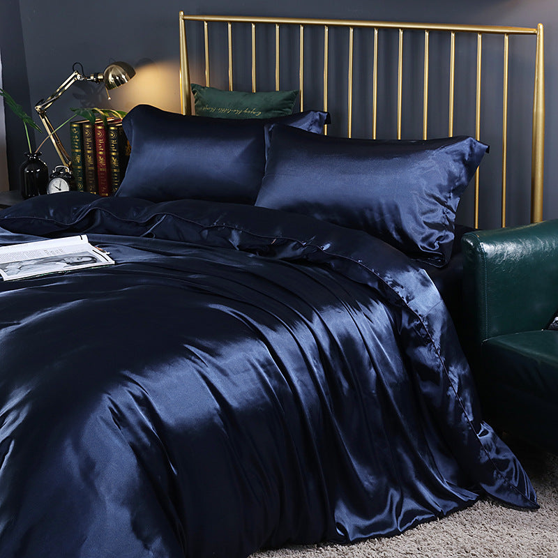 Reversible Satin Bedding Set