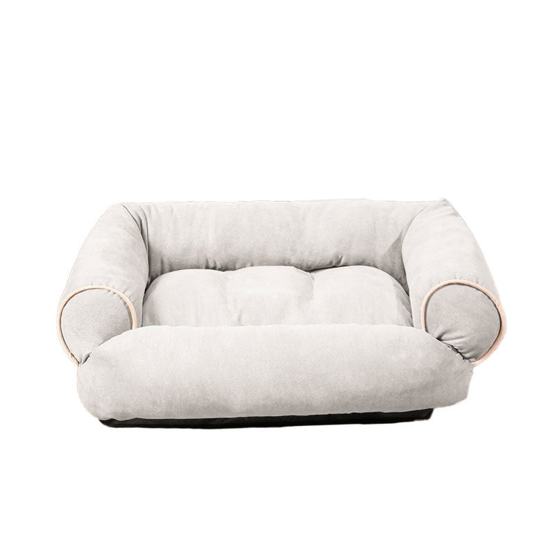 Deerskin Velvet Pet Dog Sofa Bed