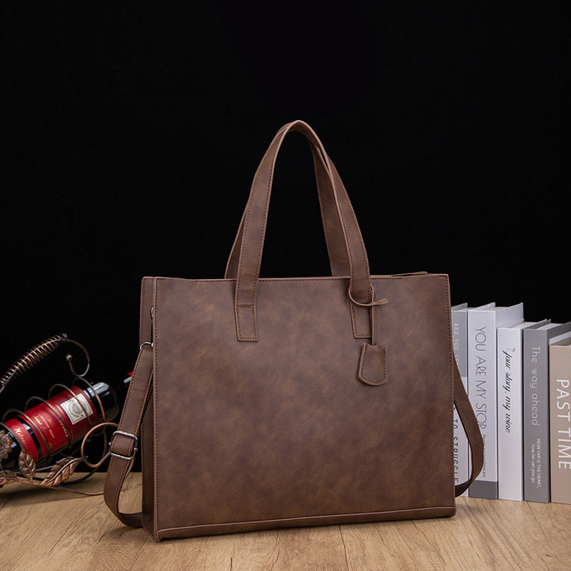 Men's Tote and Crossbody Laptop Bag