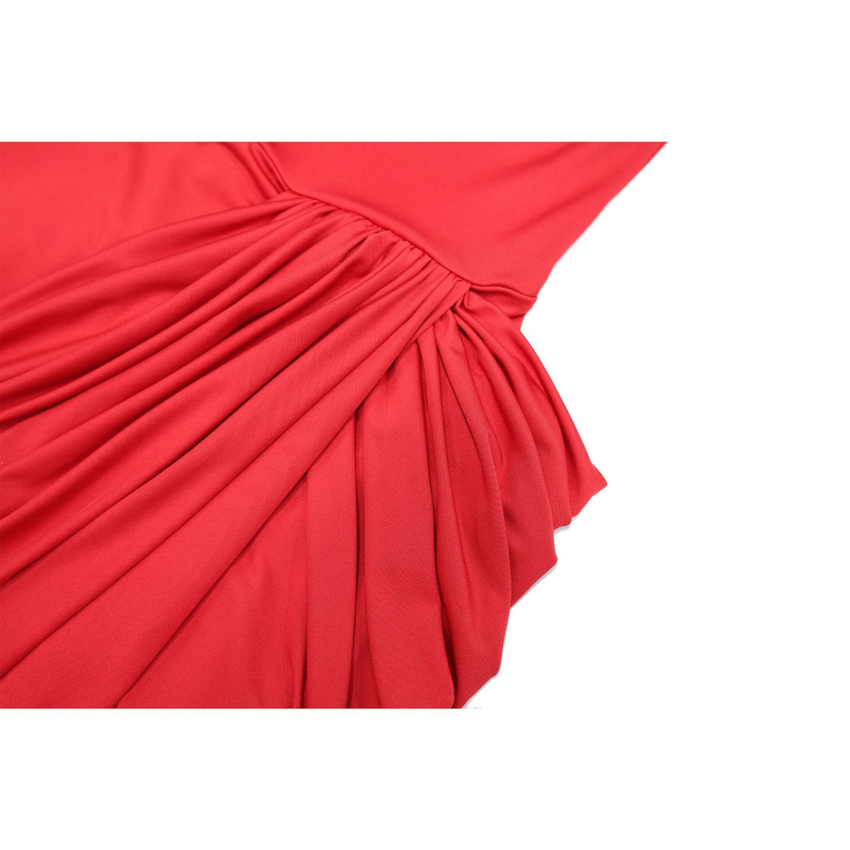 Women's Halter V-Neck Pleated Bodycon Dress