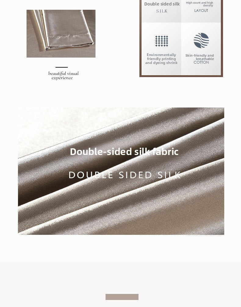 Reversible Satin Bedding Set
