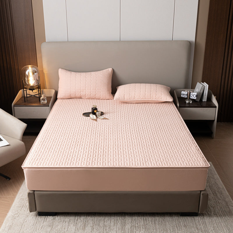 Six-Sided Waterproof Fitted Mattress Cover