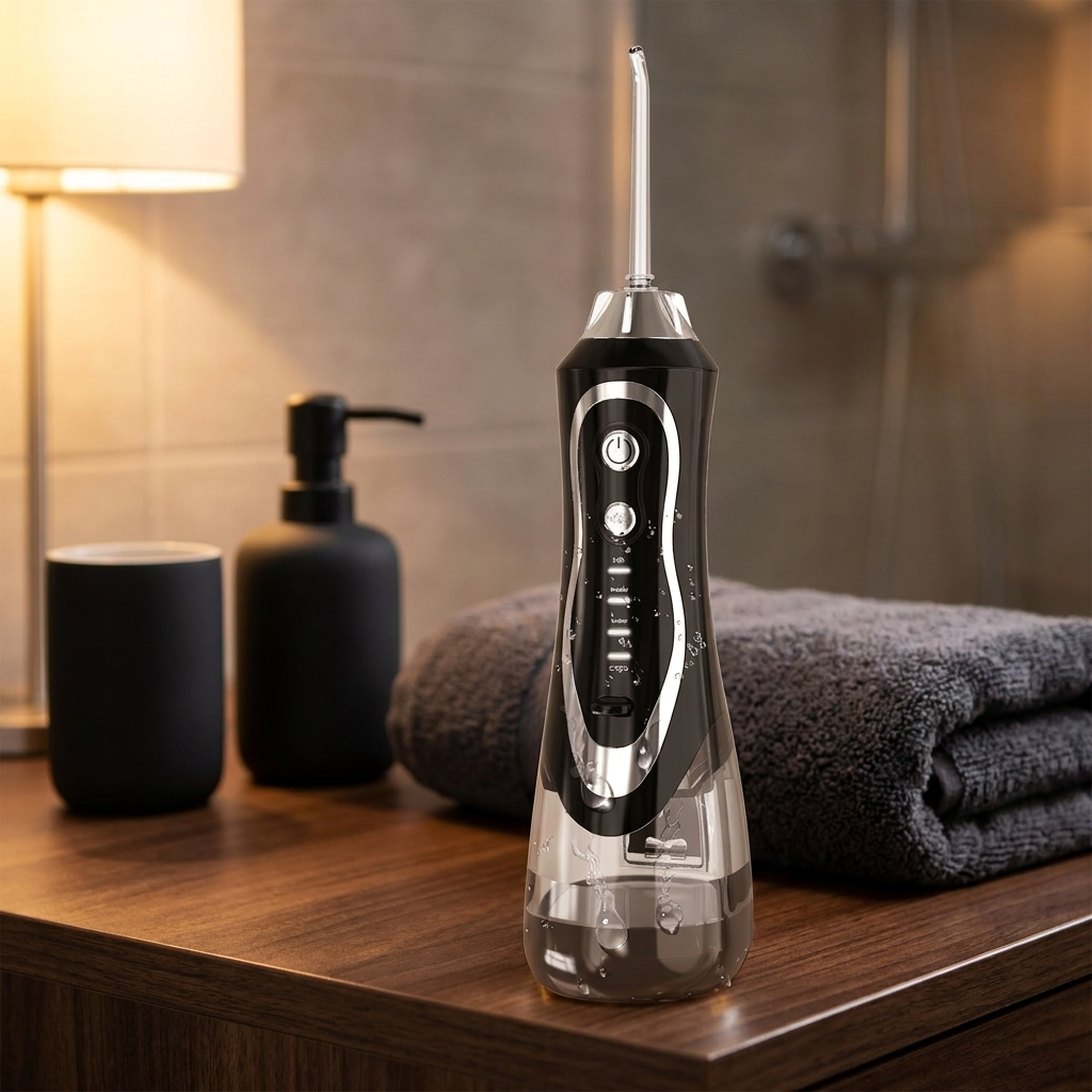 Upgraded Black bathroom lifestyle