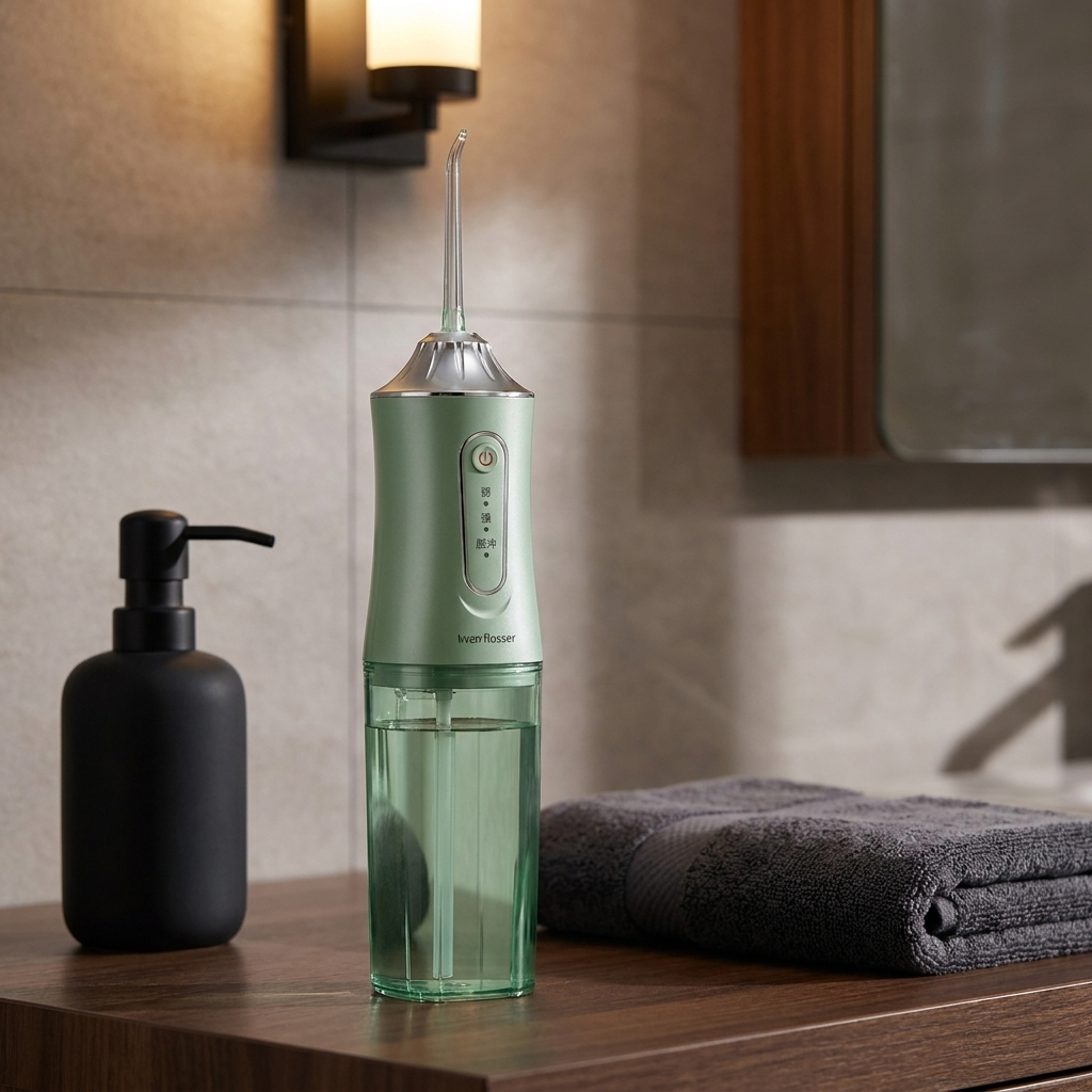 Green Top bathroom lifestyle