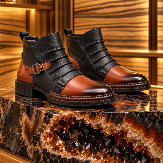 Men's Casual Leather Boots