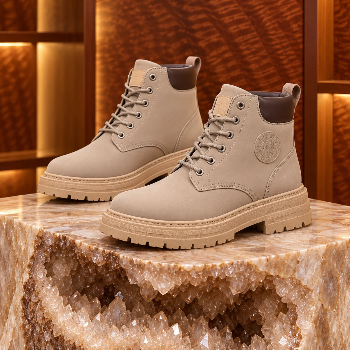 Men's High-Top Martin Boots
