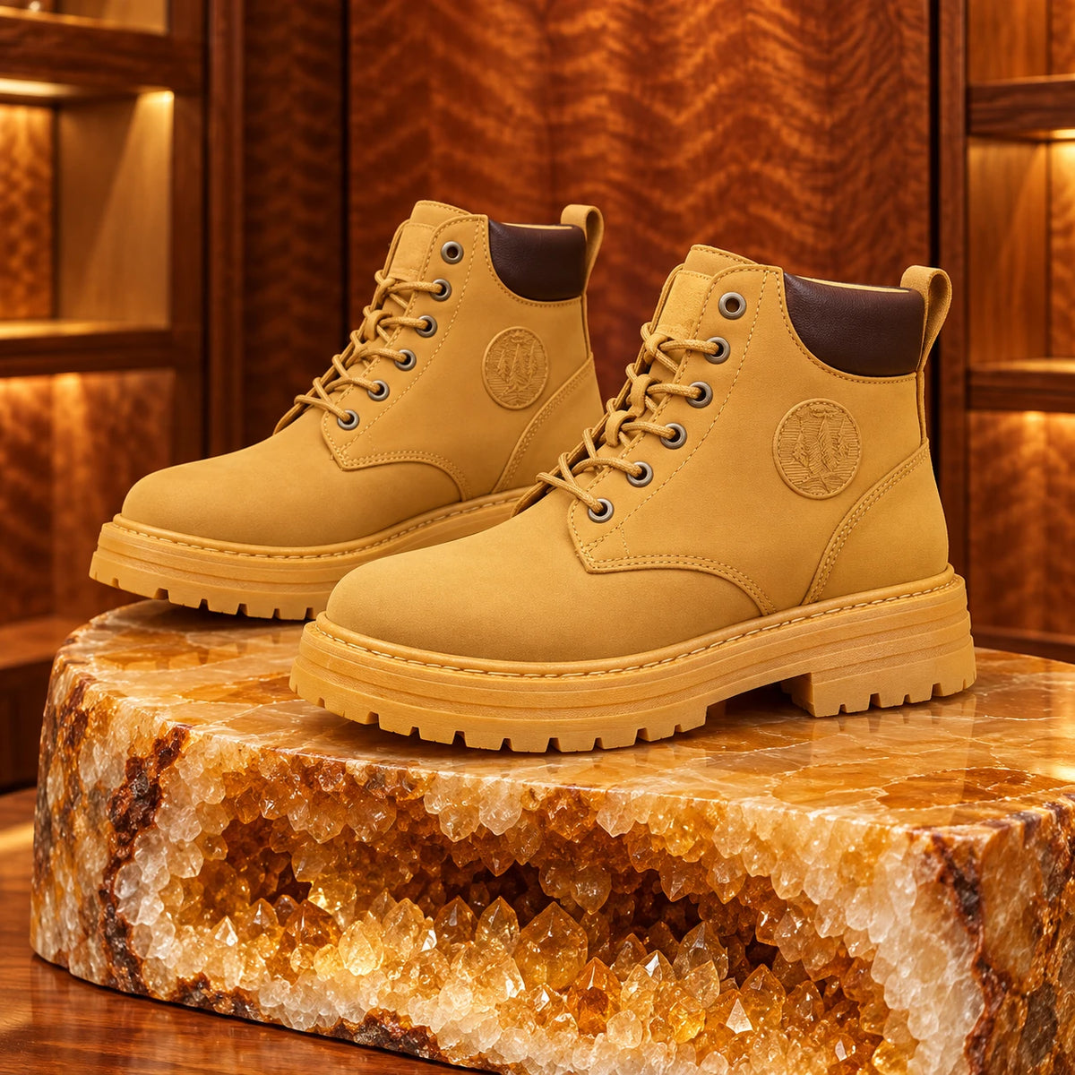 Men's High-Top Martin Boots