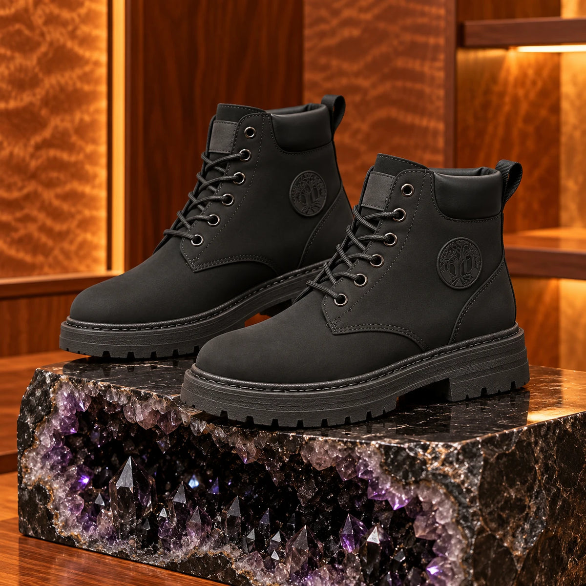 Men's High-Top Martin Boots