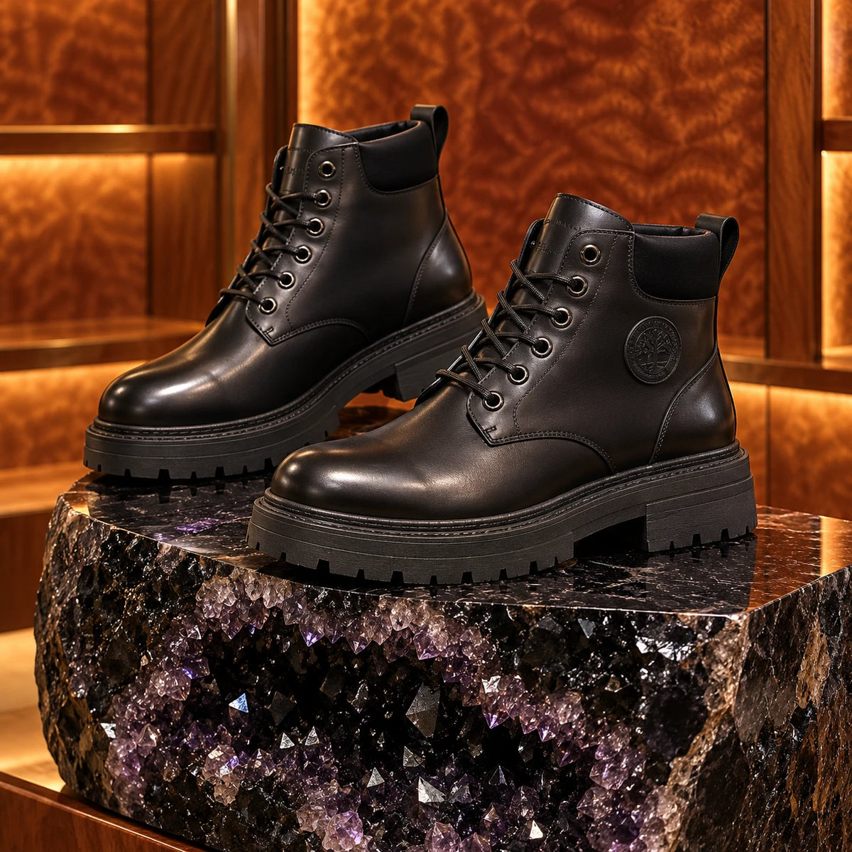 Men's High-Top Martin Boots