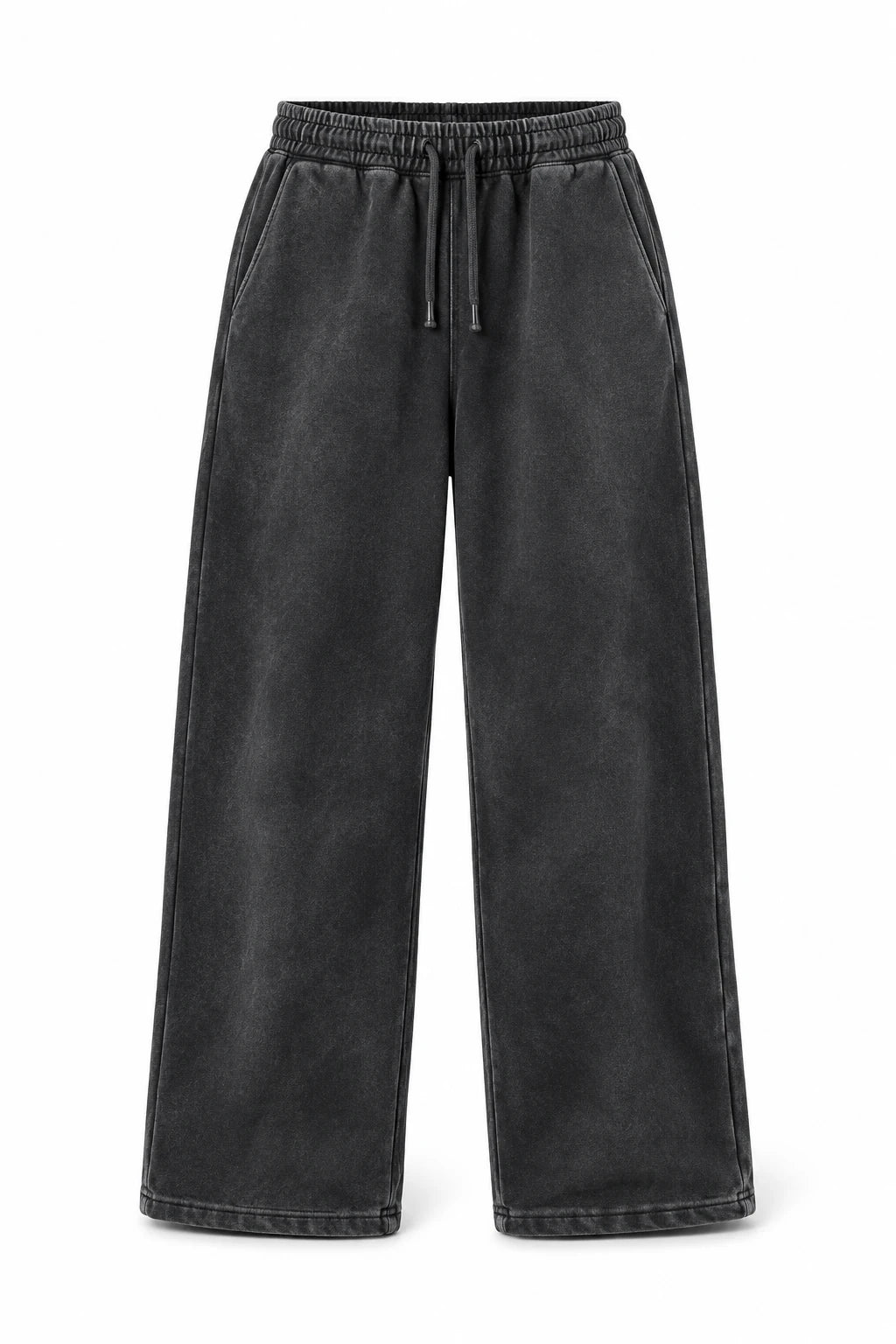 Men's Retro Fleece-Lined Hoodie and Sweatpants Set