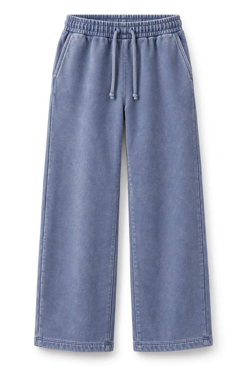 Men's Retro Fleece-Lined Hoodie and Sweatpants Set