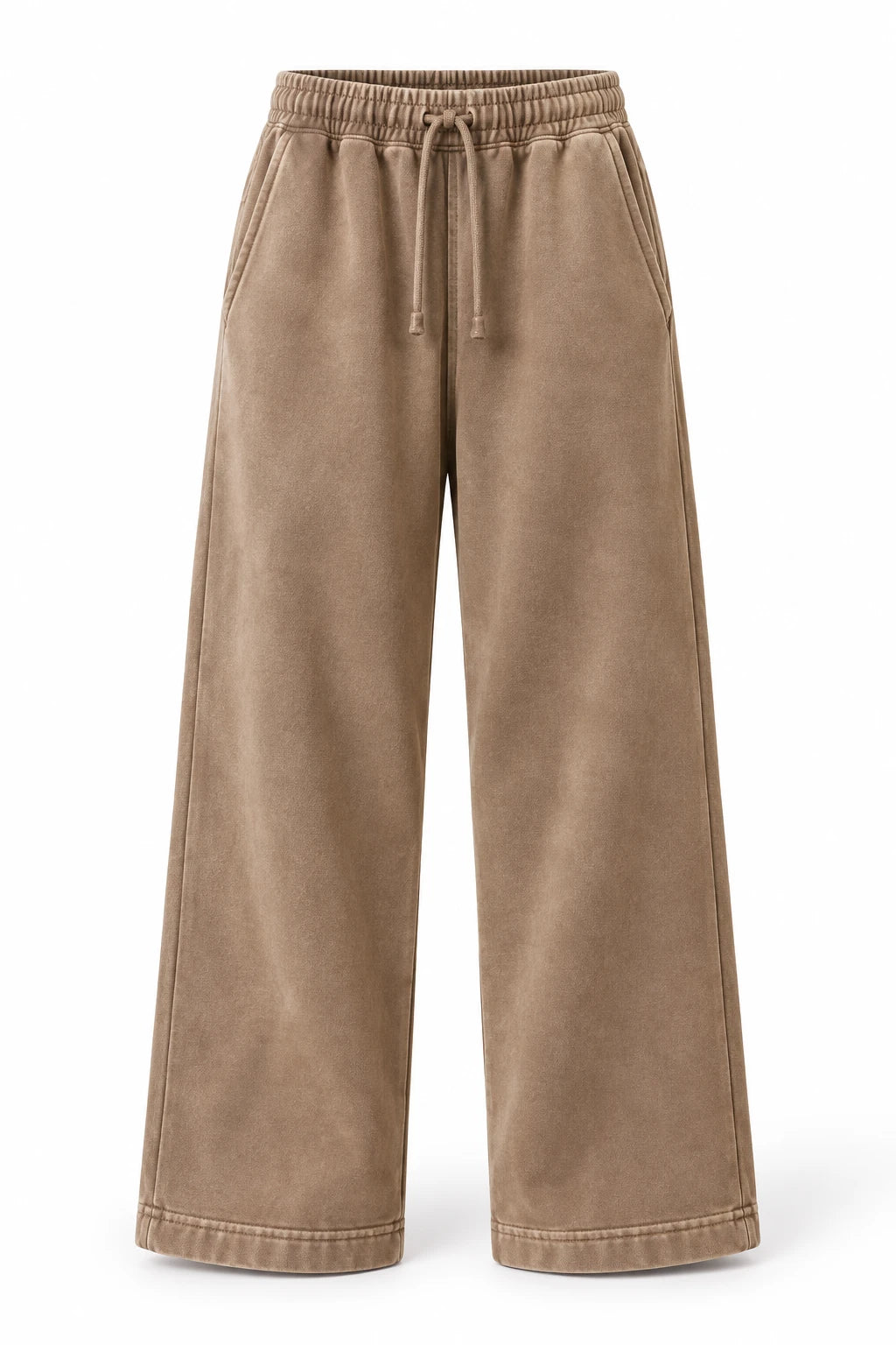 Men's Retro Fleece-Lined Hoodie and Sweatpants Set
