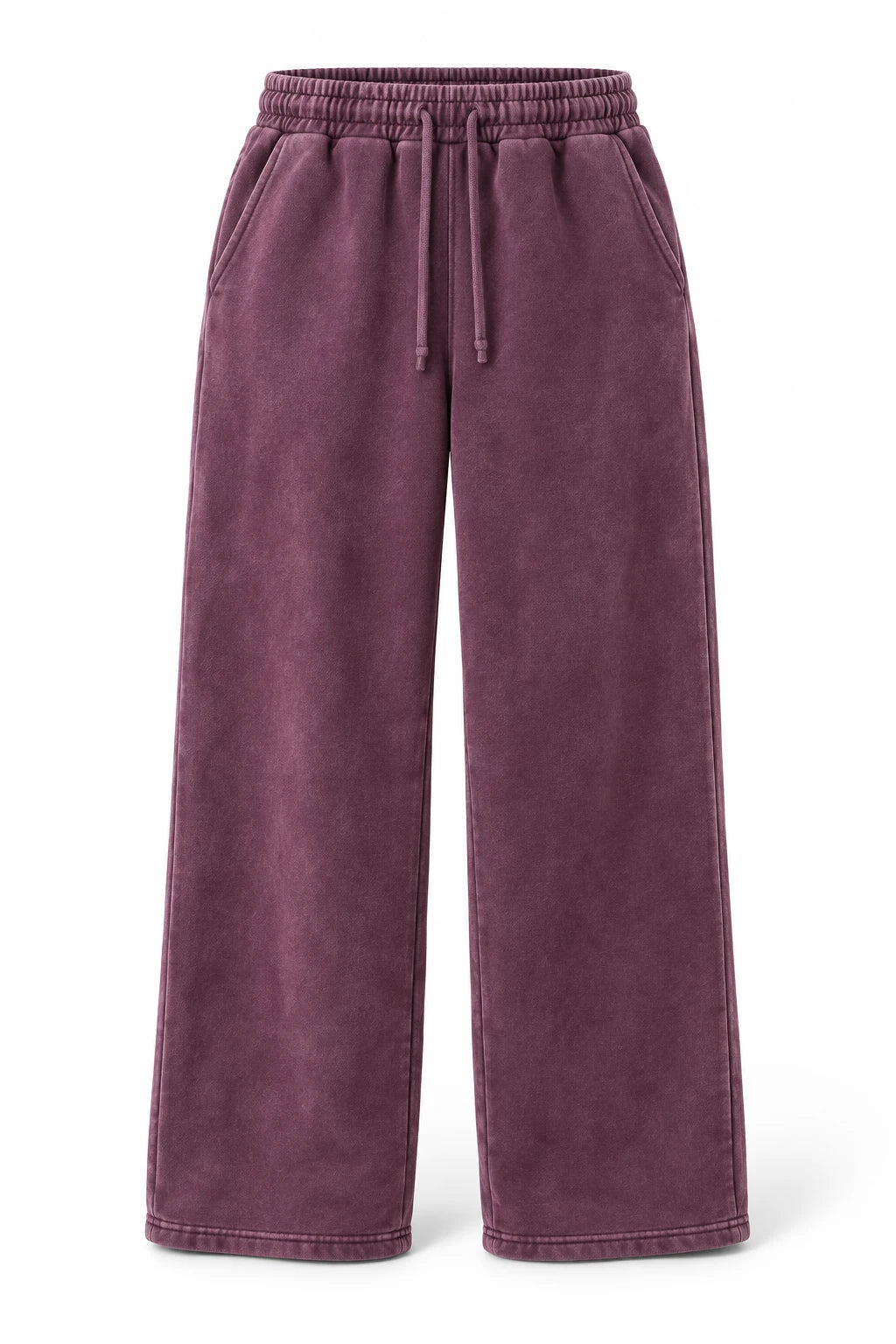 Men's Retro Fleece-Lined Hoodie and Sweatpants Set