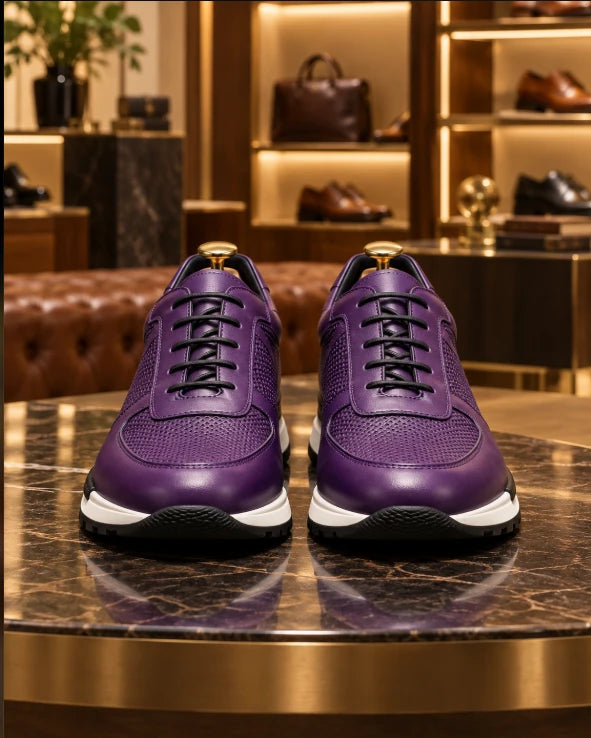 Men's Breathable Business Casual Leather Shoes